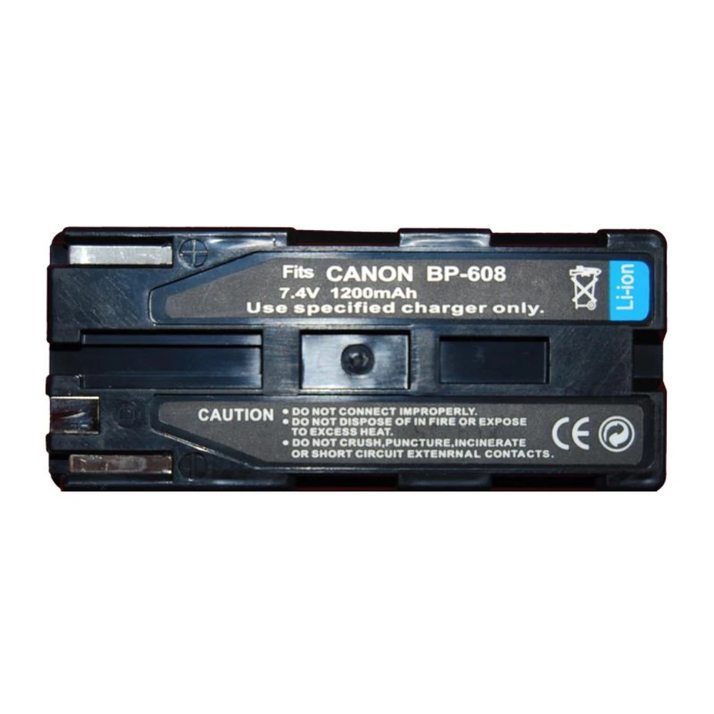 Bateria compatible Canon BP-608 per a videocàmeres Canon