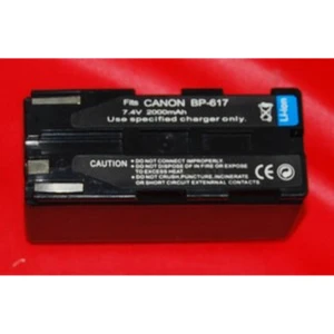 Bateria compatible Canon BP-617 per a càmeres digitals i videocàmeres