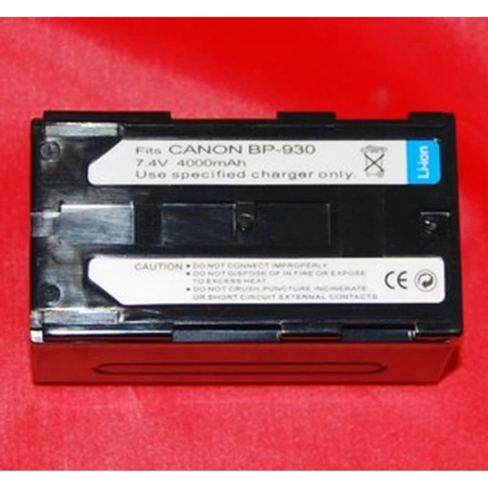 Bateria compatible Canon BP-930 per a videocàmeres i càmeres digitals