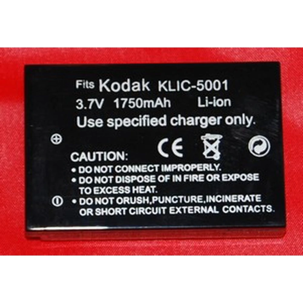 Bateria compatible Kodak KLIC-5001 per a càmeres digitals i videocàmeres