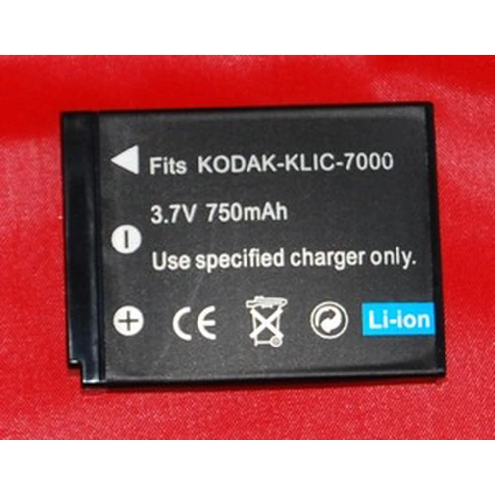 Bateria compatible Kodak KLIC-7000 per a càmeres digitals i videocàmeres