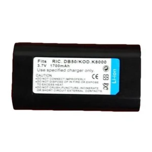 Bateria compatible Kodak KLIC-8000 per a càmeres Kodak i Ricoh