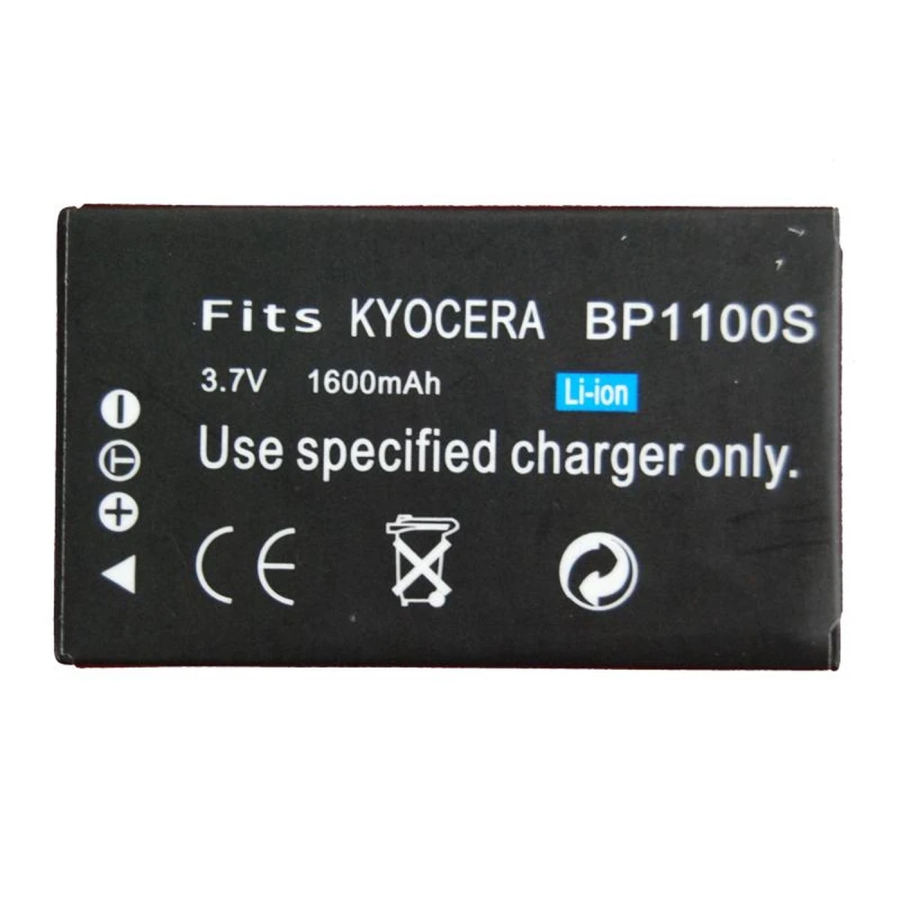 Bateria compatible Kyocera BP-1100S per a càmeres digitals i videocàmeres