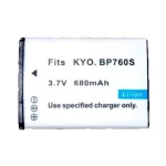 Bateria compatible Kyocera BP-760S per a càmeres digitals i videocàmeres