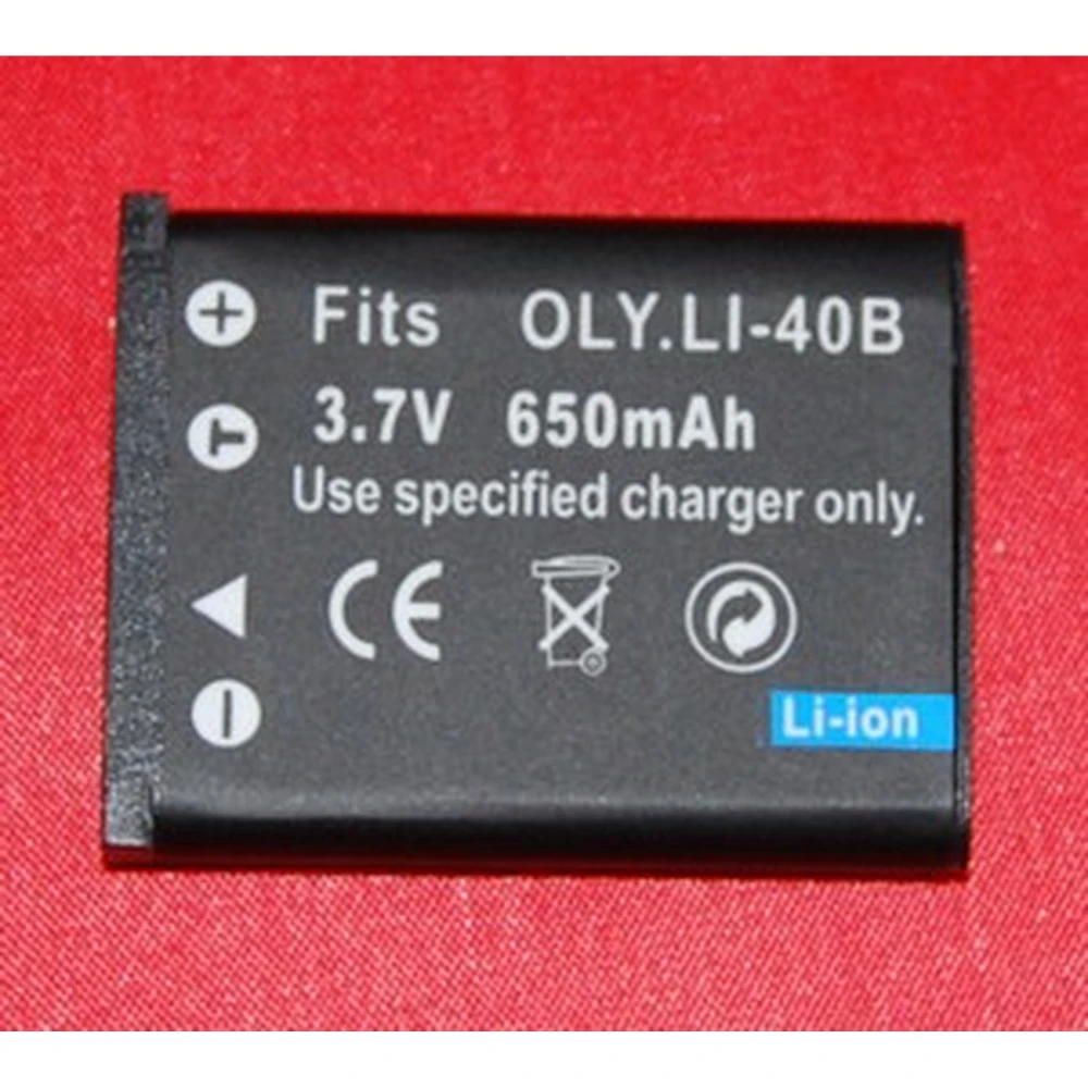 Bateria compatible Li-40b per a càmeres Nikon, Olympus i Pentax
