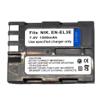 Bateria compatible Nikon EN-EL3E per a Nikon D200, D70 i més