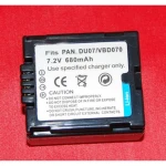 Bateria compatible Panasonic DU07 per a càmeres digitals i videocàmeres