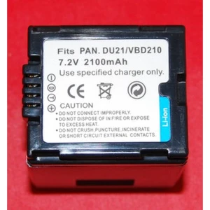 Bateria compatible Panasonic DU21 VBD210 per a càmeres digitals