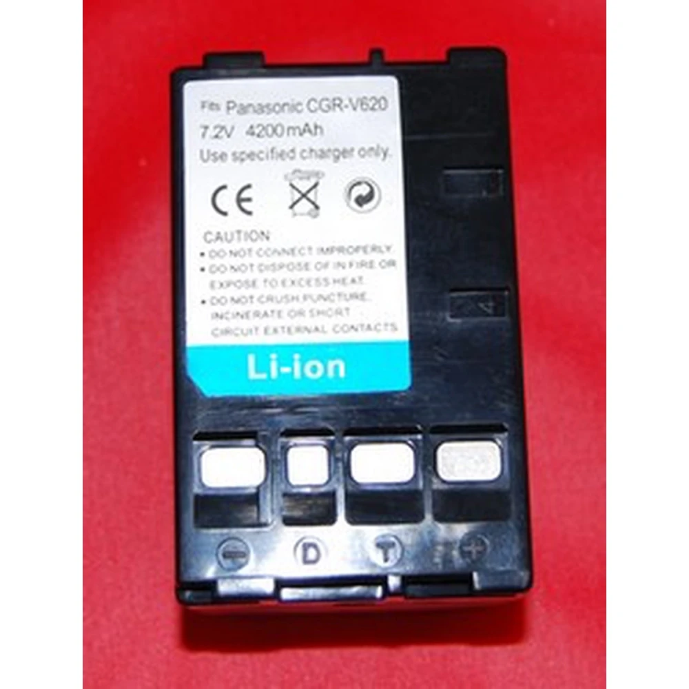 Bateria compatible Panasonic V620 7.2V 4200mAh per a càmeres digitals