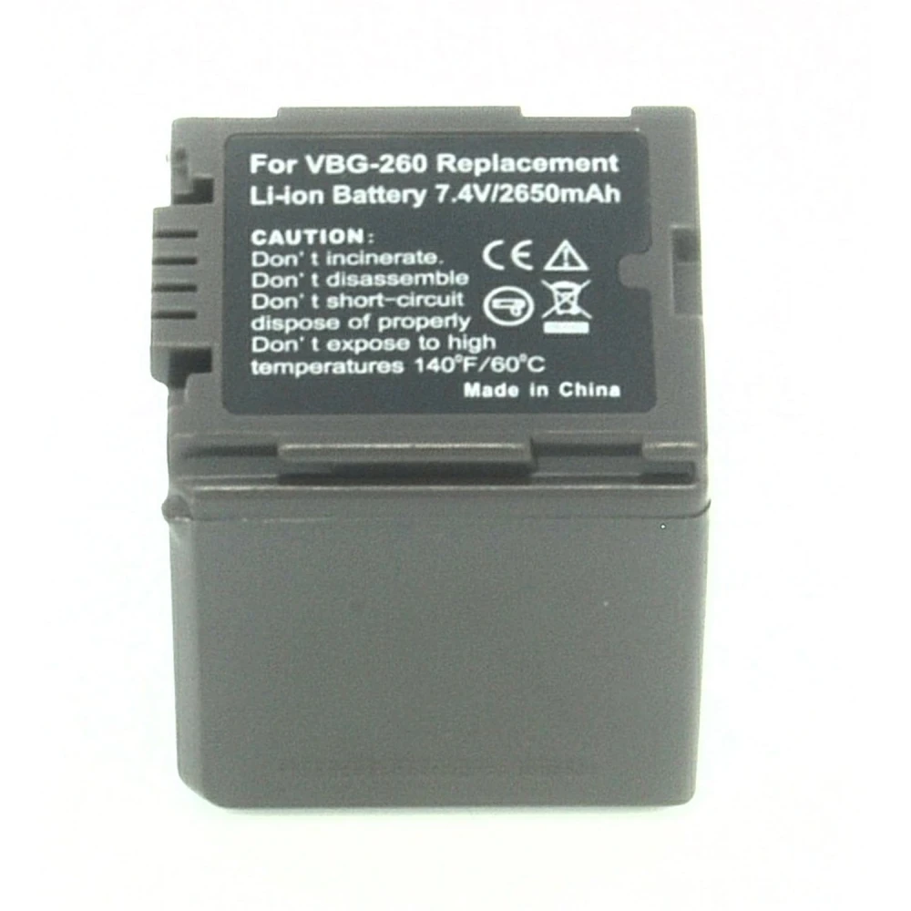 Bateria compatible Panasonic VW-VBG260 per a càmeres digitals i videocàmeres