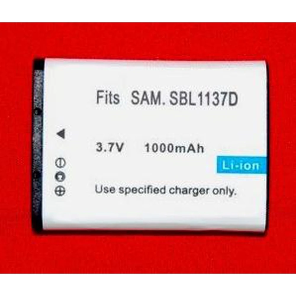 Bateria compatible Samsung SB-1137D Li-Ion 7.4V 1000mAh per a càmeres