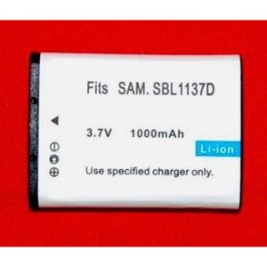Bateria compatible Samsung SB-1137D Li-Ion 7.4V 1000mAh per a càmeres
