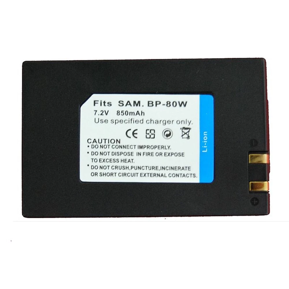 Bateria compatible Samsung SB-BP80W per a càmeres Samsung d'alta qualitat
