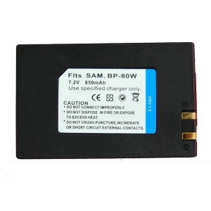 Bateria compatible Samsung SB-BP80W per a càmeres Samsung d'alta qualitat