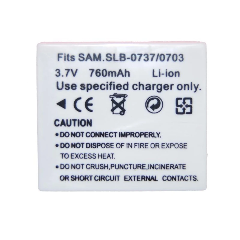 Bateria compatible Samsung SB-L0737 per a càmeres digitals Samsung