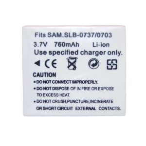 Bateria compatible Samsung SB-L0737 per a càmeres digitals Samsung
