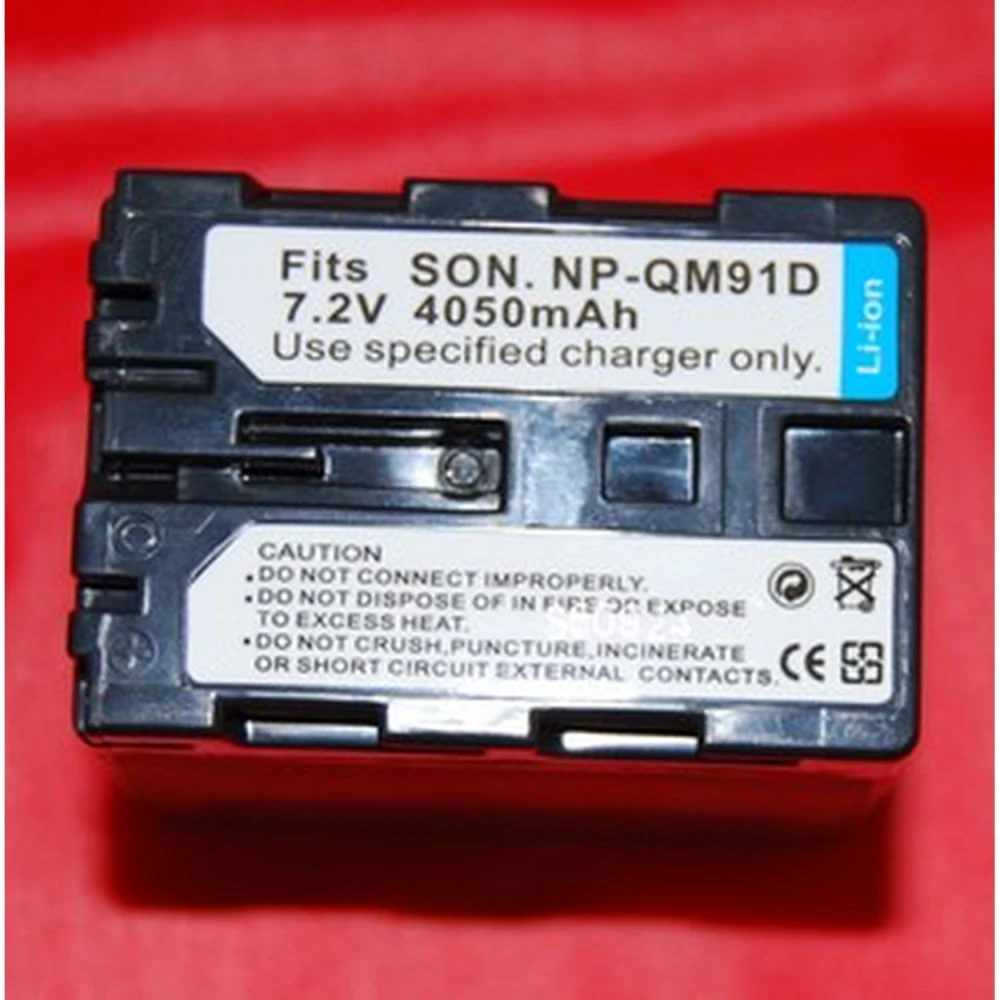 Bateria compatible Sony NP-QM91D per a càmeres digitals i videocàmeres Sony
