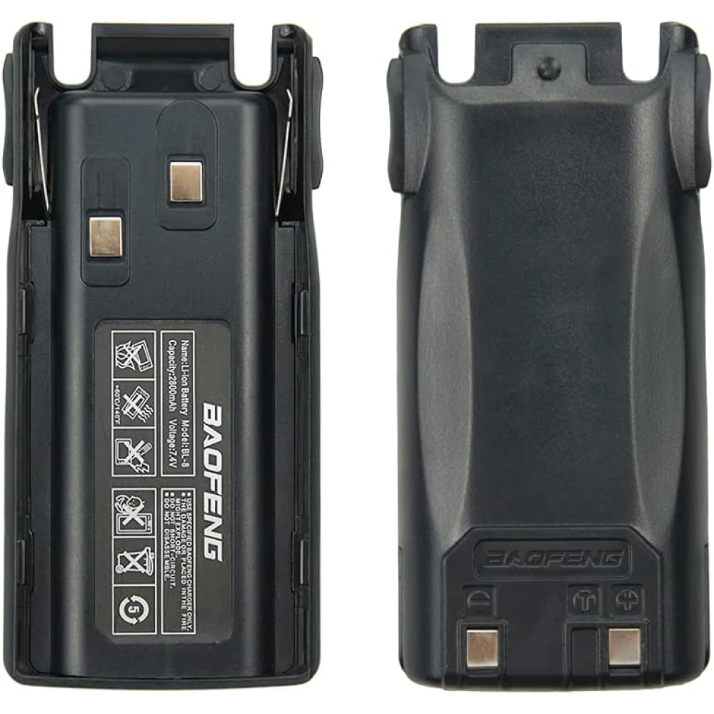 Bateria de recanvi Baofeng BL-8 2800mAh 7.4V per a walkie talkie bidireccional