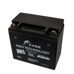 Bateria de gel per a moto YB7-A KAGE AGM 12V 7Ah compatible amb múltiples models