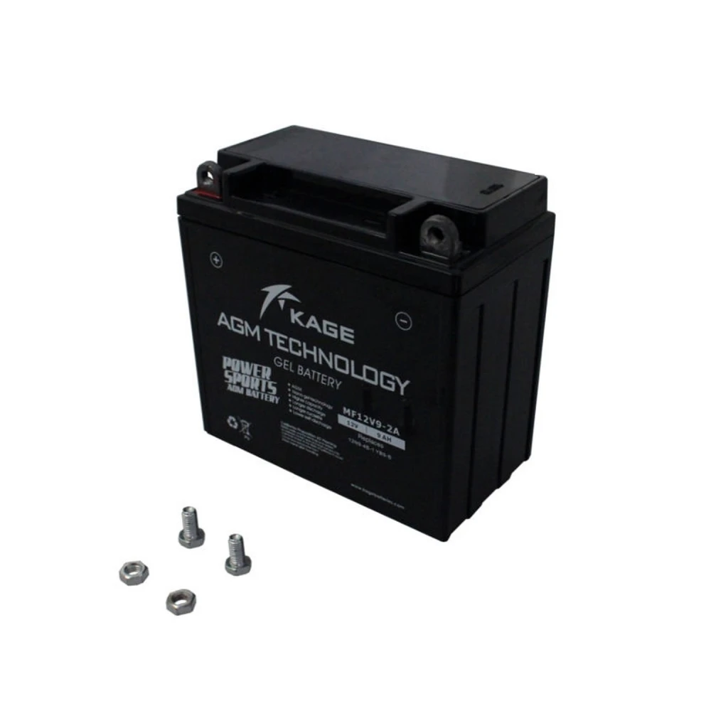 Bateria de gel per moto YB9-B KAGE AGM 12V 9Ah