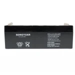 Bateria gel plom 12V 2.2Ah SY2.2-12 per a alarmes i joguines elèctriques