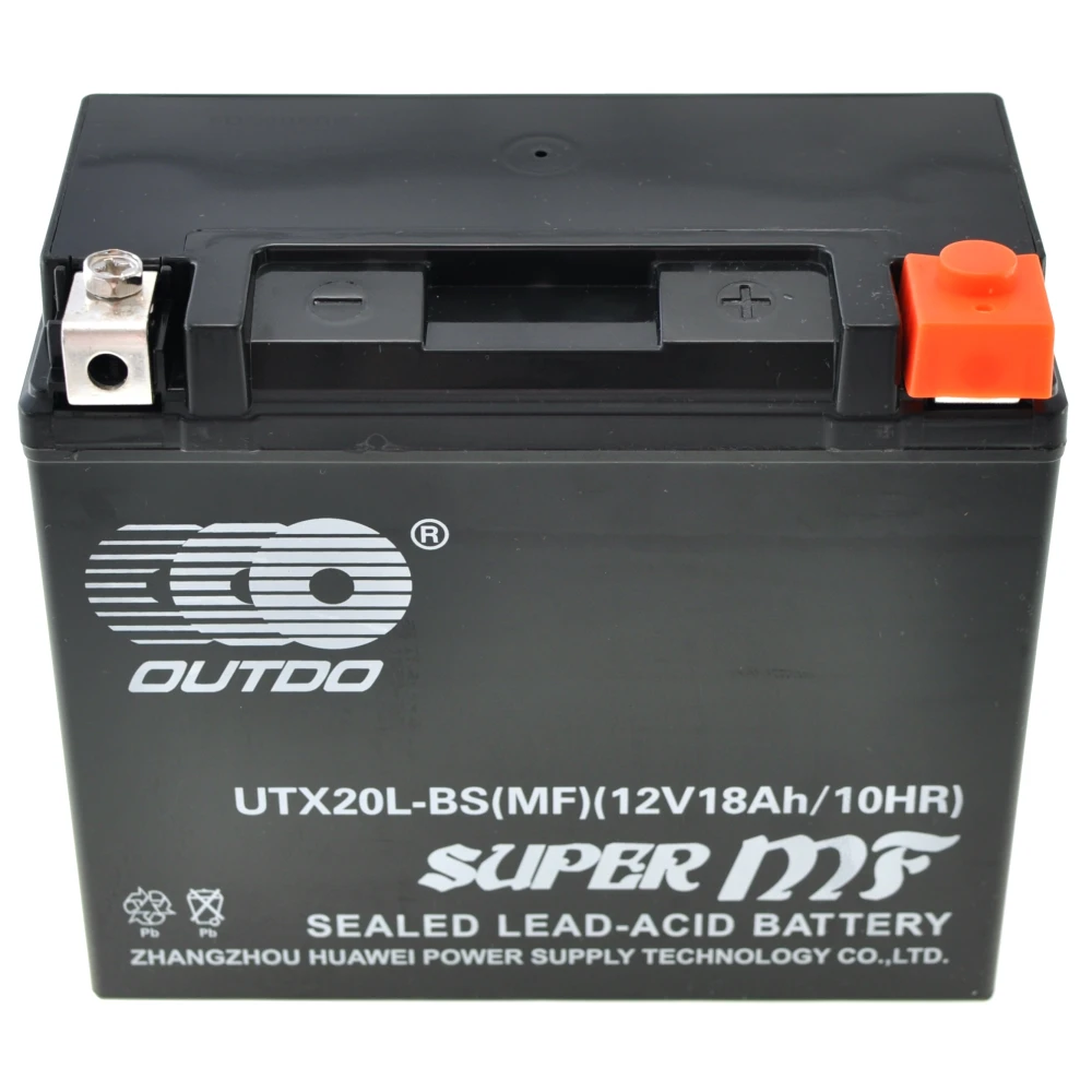Bateria de gel YTX20L-BS para motos compatible Harley Davidson