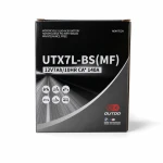 Bateria Moto AGM 12V 7Ah OUTDO UTX7L-BS(MF) - Compatible Yuasa YTX7L-BS / GTX7L-BS / ETX7L-BS