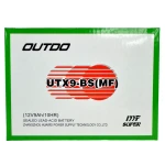 Bateria moto UTX9A YTX9-BS gel d'alt rendiment i llarga durada