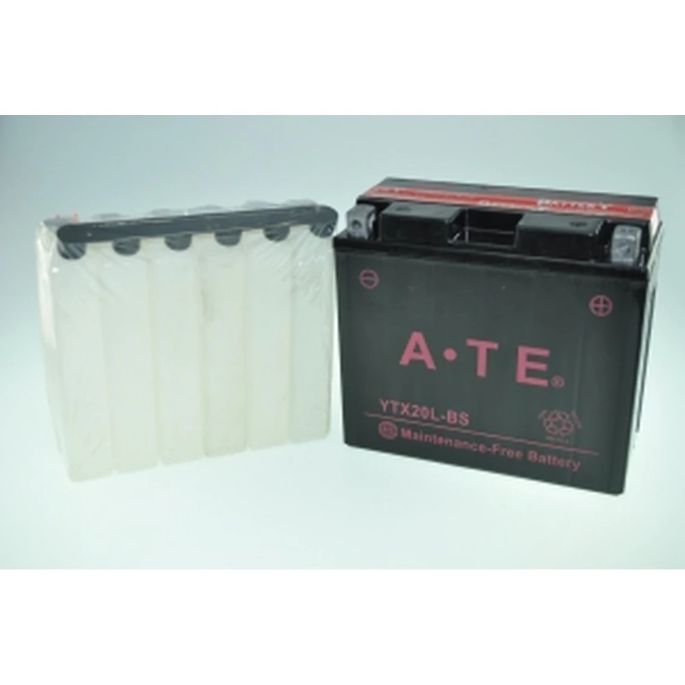 Bateria moto YTX20L-BS d'alt rendiment per a motos compatibles