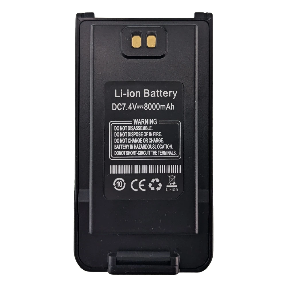 Bateria original Baofeng UV-9R Plus d'alta capacitat 8000mAh per a walkie-talkies