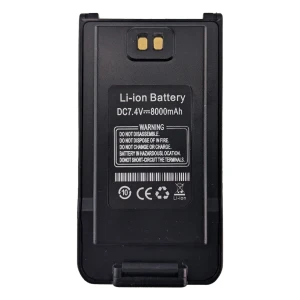 Bateria original Baofeng UV-9R Plus d'alta capacitat 8000mAh per a walkie-talkies