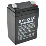 Bateria de plom recarregable 4V 7.5Ah SY7.5-4 per a alarmes, balances i joguines