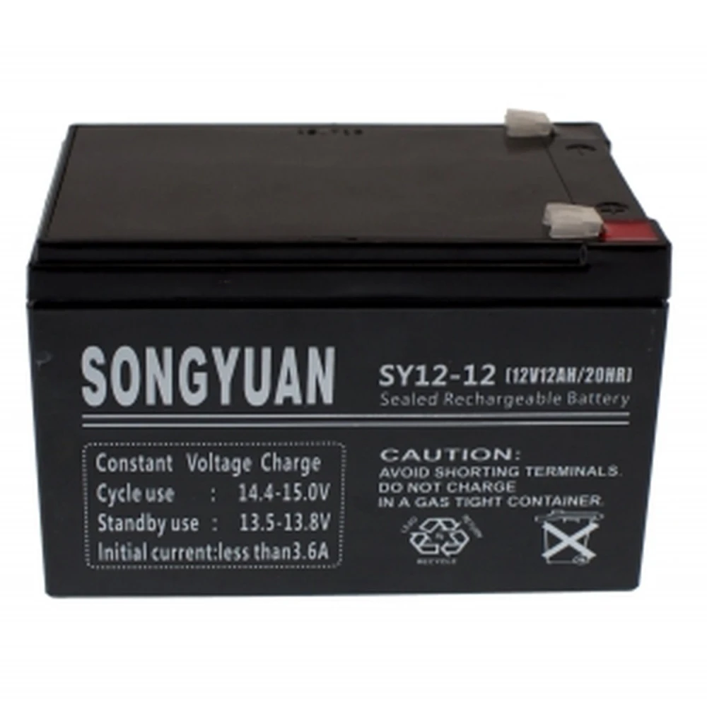 Bateria de plom segellada recarregable 12V 12Ah SY12-12 Songyuan