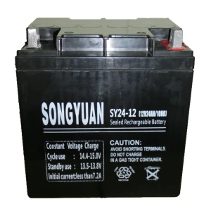 Songyuan Bateria de plom segellada recarregable 12V 24Ah SY24-12 de Songyuan