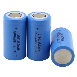 Bateria recarregable 18350 800mAh 3,7V Li-ion d'alta qualitat i durabilitat