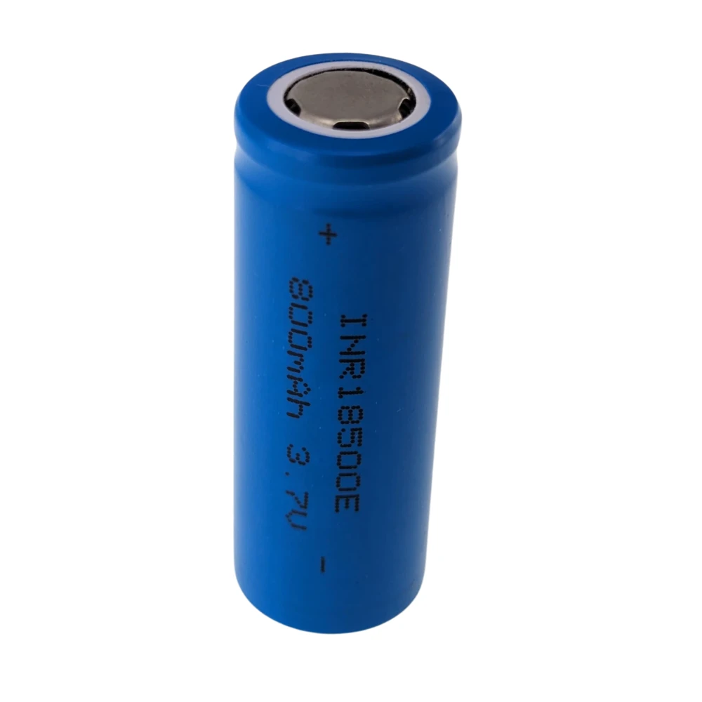 Bateria recarregable 18500 800mAh 3.7V Li-Ion per a dispositius portàtils