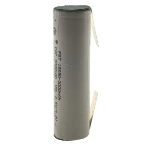 Bateria recarregable 18650 3000mAh amb llengüeta per soldar