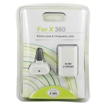 Bateria recarregable càrrega i juga per a comandament sense fil Xbox 360
