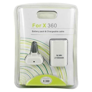 Bateria recarregable càrrega i juga per a comandament sense fil Xbox 360