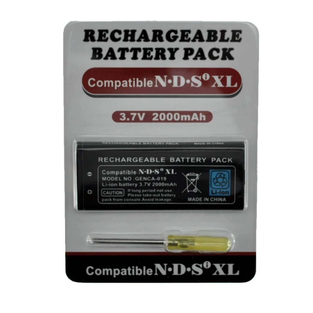 Bateria recarregable d’ion-liti NDSI XL 3,7v 2000mah per a Nintendo DSi XL