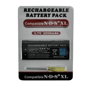 Bateria recarregable d’ion-liti NDSI XL 3,7v 2000mah per a Nintendo DSi XL