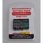 Bateria recarregable d'ió-liti per a NDS Lite 3.7V 1000mAh