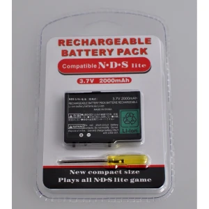 Bateria recarregable d'ió-liti per a NDS Lite 3.7V 1000mAh