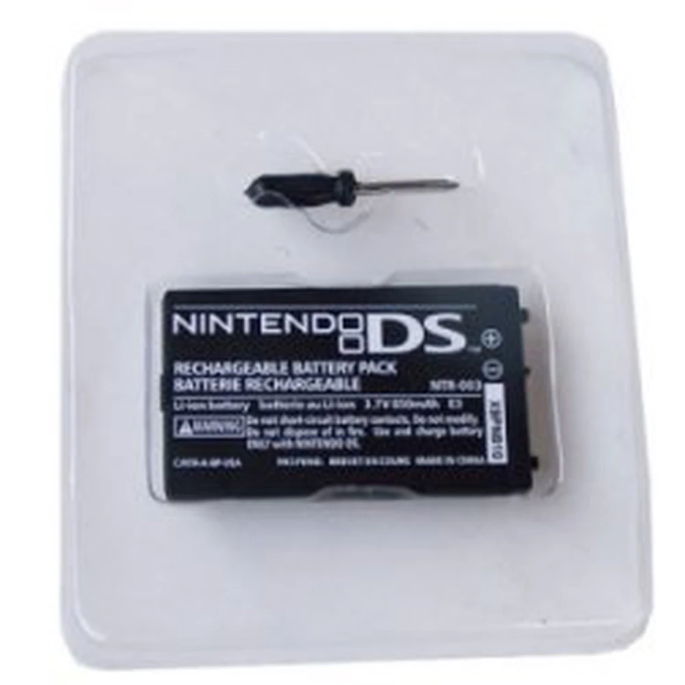 Bateria recarregable d'ió liti NDS 3.7V 850mah per a Nintendo DS