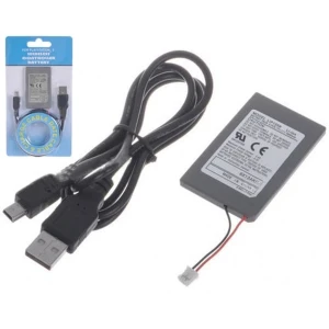 Bateria recarregable per a comandament PS3 1800mAh amb cable USB per a PlayStation 3
