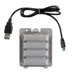 Bateria recarregable per a Wii Fit 1000mAh amb cable USB inclòs