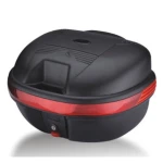 Baül de moto universal 25L Ym-0998c per a 1 casc, portacasc negre