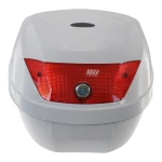 Baül de moto universal 28L blanc - Maleta portacasc per a 1 casc