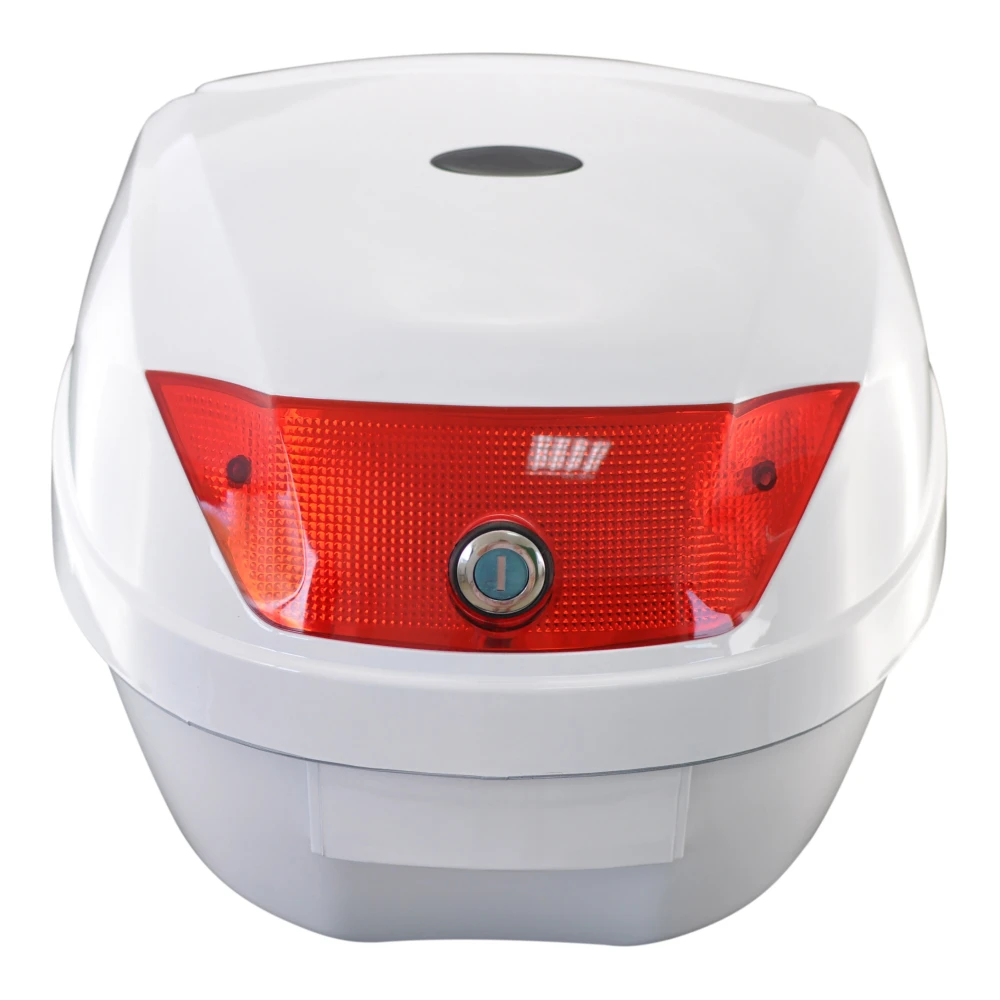 Baül de moto universal 28L blanc - Maleta portacasc per a 1 casc