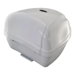 Baül de moto universal 28L blanc - Maleta portacasc per a 1 casc
